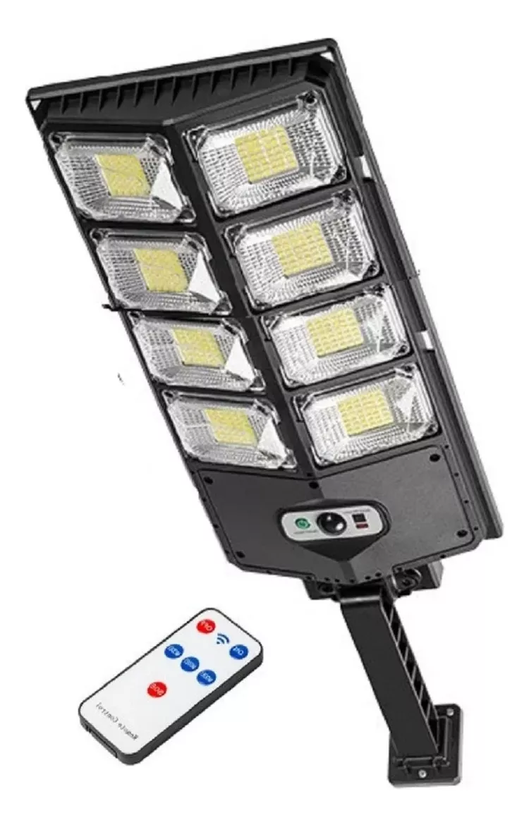 Foco Solar LED 200W de Alta Potencia con Control Remoto (Ilumina 75m²)