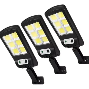 Foco Exterior Solar 48 LED con Sensor PIR (Pack x3)