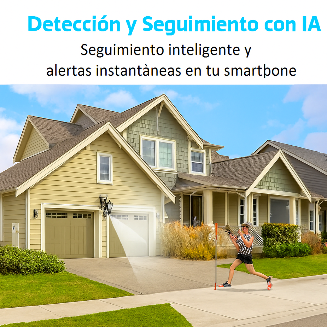 Cámara de Vigilancia Exterior Doble Lente — Seguridad Total con Tecnología Inteligente - Imagen 3